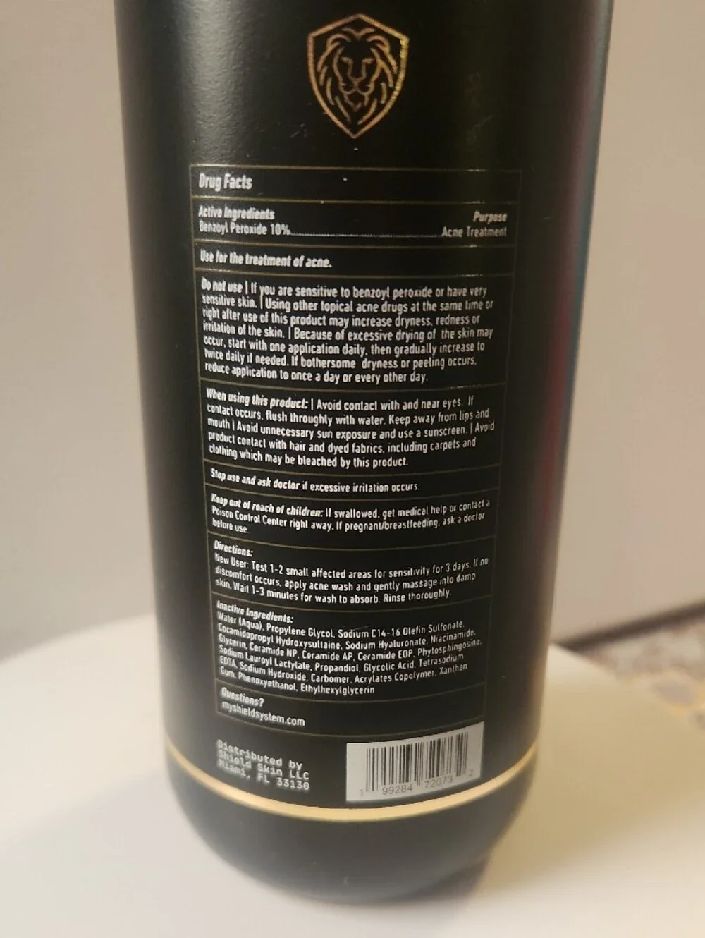 Body Acne Wash - Black